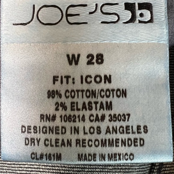 JOE’S JEANS The Icon Muse Boot Cut Geneveve Dark Wash Mid Rise Size 28 - Picture 8 of 12